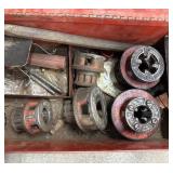 Ridgid Pipe Threader Die Heads In Red Metal Box