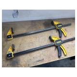 Large 30ï¿½ DeWalt Trigger Clamps