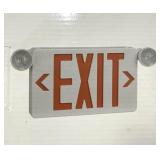 New Exit Sign Light Wen Red