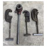 Large Pipe Cutters Heavy Duty Threader Tools
