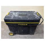 Rolling Jobsite Toolbox With Plumbing Fittings