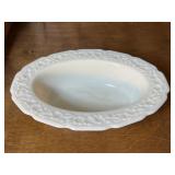 Indiana Glass Uranium Custard Ivory Bowl