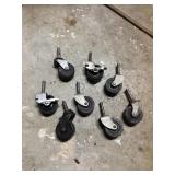 Vintage Caster Wheels Assortment