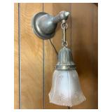 Edwardian Electric Yost Wall Sconce w/ Starburst
