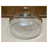 Clear Glass Cake Dome