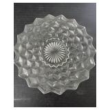 Fostoria American Cubist Serving Plate