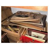 Old Picture Frames & Wood Framing Parts
