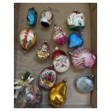 Vintage Glass Christmas Ornaments