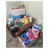 Yarn & Craft Supplies Large Variety Lot