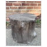 Rustic Tree Stump Table or Fire Pit Seat