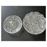 Crystal Cut Glass Bowls
