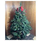 Artificial Lighted Christmas Tree 4.5 Feet