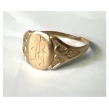 Gold Signet Ring