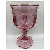 Fenton Empress Colonial Pink Water Goblet