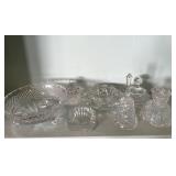 Small Crystal & Glass Pieces Vintage & Antique