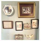 Small Framed Wall Decor Assortment