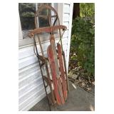 Antique Trail Breaker Wooden Sled