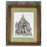 Signed DW Patrick Haas-Lilienthal Art Print Framed