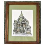 Signed DW Patrick Haas-Lilienthal Art Print Framed