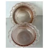 Anchor Hocking Old Colony Pink Depression Glass