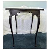 Vintage Dark Wood Console Table