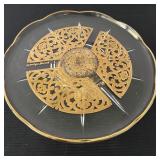 Georges Briard Pedestal Plate