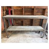 Two-Tier Steel Low Shelving