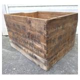 Old Hong Kong Wooden Food Crate San Fran CA