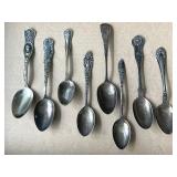 Sterling Silver & Silver Spoons