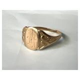 Gold Signet Ring