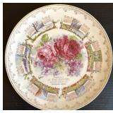 1910 Detroit Calendar Plate Michigan Advertising
