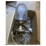 Glass Beehive Light Fixture & Shades