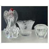 Crystal Glass Candle Holders
