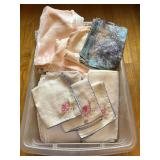 Vintage Linens Handkerchiefs Assortment
