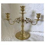 Baldwin Brass Three-Light Candelabra