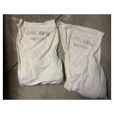Vintage Fine Arts Laundry Bags Pair