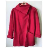 Forecaster Wool Red Ladies Jacket Size 7/8