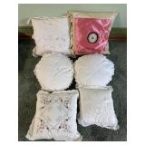 Embroidered Decorative Pillows +