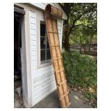Vintage Wooden Toboggan