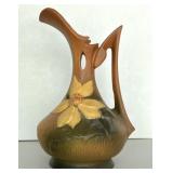 Roseville Pottery Clematis Ewer Pitcher