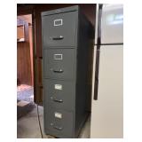 Four-Drawer Steel Filing Cabinet