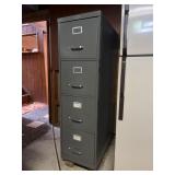 Four-Drawer Steel Filing Cabinet