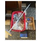 Home Improvment Lot w/ Bissell Floor Sweeper