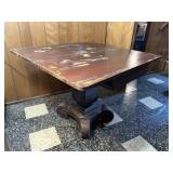 Antique American Empire Game Table