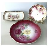 Antique Porcelain Plates Platters