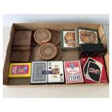 Decks of Cards & Coasters Vintage Card Night Lot