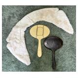 Vanity Mirrors & Fur Style Collar