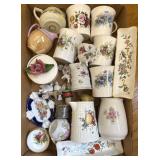 Floral Porcelain & Ceramic Collection