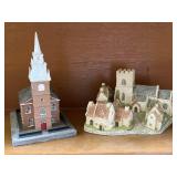 Danbury Mint & David Winters Church & Cottage