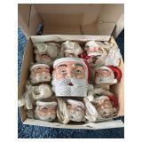Santa Face Mugs & Serving Jar Set +